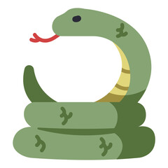 Wall Mural - snake icon