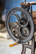 Vintage gears and cogs from 1800
