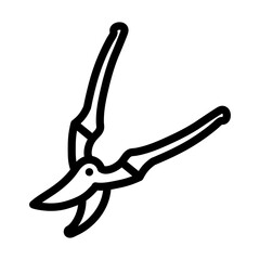 Wall Mural - Garden Scissors Icon