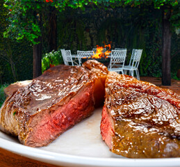 Picanha, traditional Brazilian barbecue.