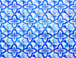 © Rafael Fernandez Torres/Westend61 - Full frame of blue colored mosaic wall with square tiles