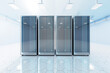 © Spectral/Westend61 - Three dimensional render of server racks standing inside illuminated server room