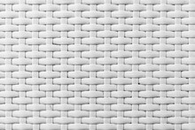 White Rattan Wooden Table Top Pattern And Background Seamless