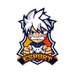 gamers mascot logo design vector with modern illustration concept style for badge, emblem and tshirt printing. gamer illustration for esport team