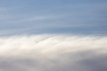 Wall Mural - white cloud background and texture.