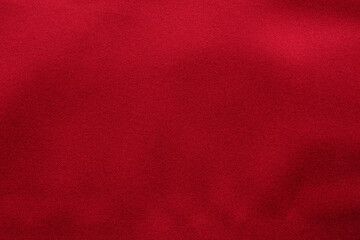Wall Mural - Red fabric texture background close up