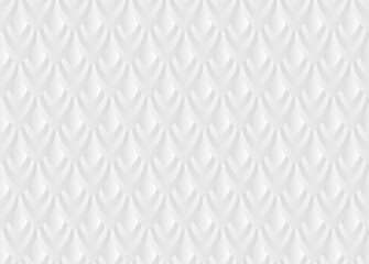 Sticker - white background with repeated ornament, seamless pattern