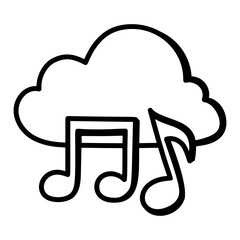 Poster - Cloud Music

