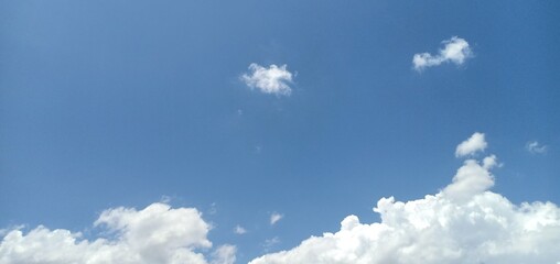 blue and white on the sky to morning.