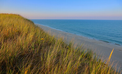 Wall Mural - Golden Hour at the Cape Cod National Seashore in Wellfleet