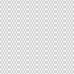 Poster - Geometric triangles ornament. Vector seamless lines make diagonal pattern.