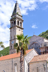 Wall Mural - THE BAY OF BOKA KOTORSKA IN MONTENEGRO IN THE ADRIATIC SEA