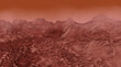 Mars landscape, science fiction illustration