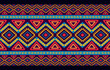© sopon - Geometric oriental tribal ethnic pattern traditional background Design for carpet,wallpaper,clothing,wrapping,batik,fabric,Vector illustration embroidery style.