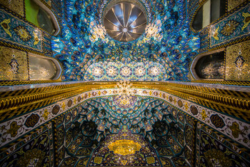 Wall Mural - The shrine of Al-Abbas, the son of the Commander of the Faithful, in Karbala, Iraq