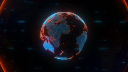 Wall Mural - muilti-color earth globe