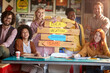 © luckybusiness - A group of young creative people are posing for a photo in the office and presenting their formula for success. Employees, office, work