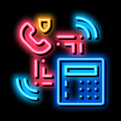 Poster - scan code detection neon light sign vector. Glowing bright icon scan code detection sign. transparent symbol illustration