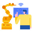 © chattapat - manufacturing Internet of things icon