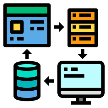 web line icon