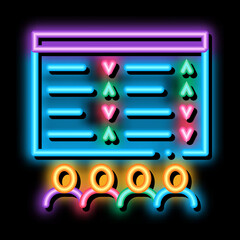 Aufkleber - table sellers buyers and people icon vector outline illustration