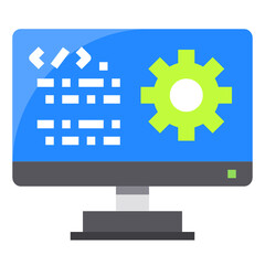 programming flat icon