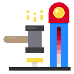 Wall Mural - King of hammer flat icon