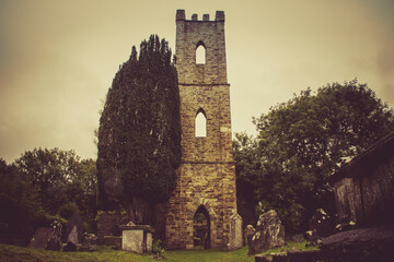 Old church ruins