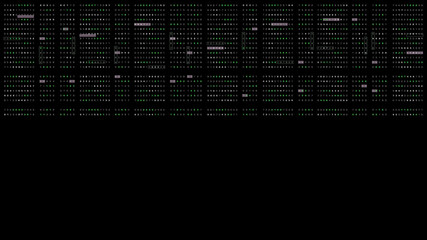 Leinwandbilder - Cyber Crime concept : A programmer hacker trying to breached crypto currency address security by using algorithm source code to exploit weakness in password security
