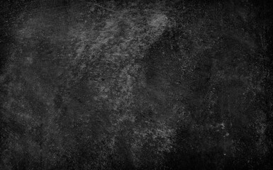 Black wall texture rough background dark concrete floor or old grunge background with black