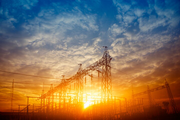 Wall Mural - main power plant energy ideas and energy saving
