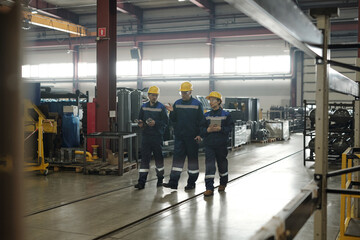 Sticker - Giving task to industrial workers