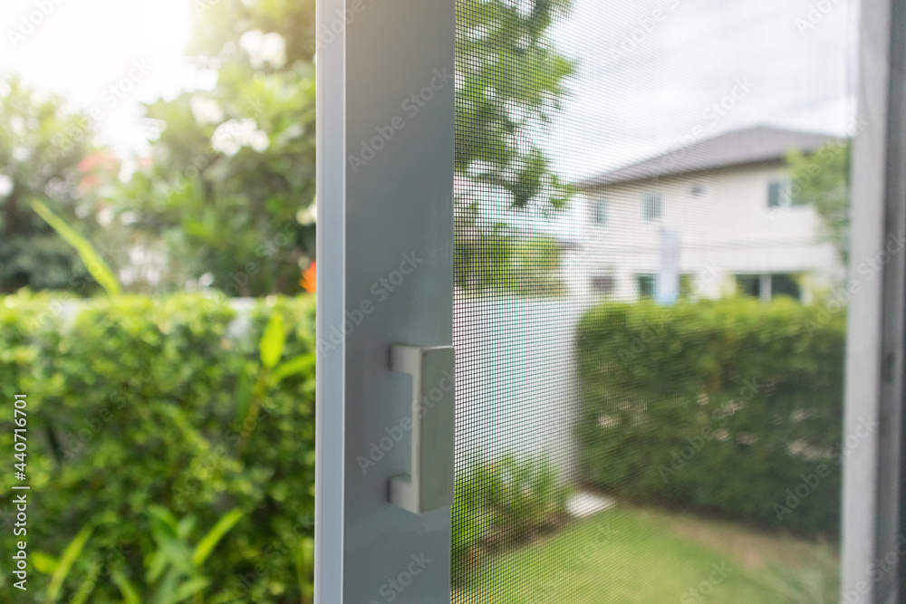 mosquito net wire screen on house window protection against insect ...