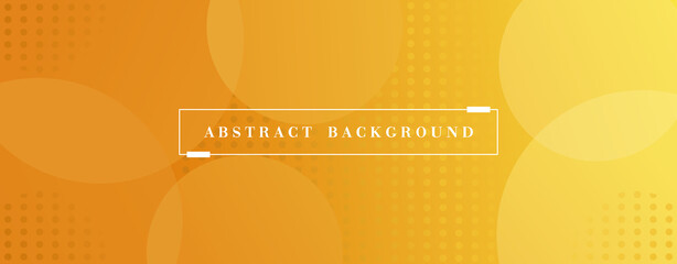 Wall Mural - minimal geometric yellow background, perfect for banners, website backgrounds, posters, etc