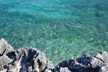 Wall Mural - Water in the Mediterranean Sea