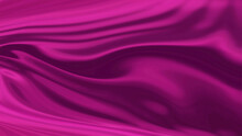 Purple Abstract Background For Design. Colorful Of Fabric Smooth And Soft. Luxurious Illustration, Elegant Pink Cloth, Silk, Satin Texture.