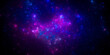 © kramynina - Banner Star field background . Starry outer space background texture . Colorful Starry Night Sky Outer Space background. 3D illustration