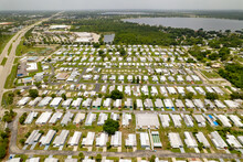 Mobile Home Park Sebring Florida USA