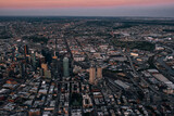 Fototapeta Nowy Jork - An Aerial View of Long Island City Queens in New York City