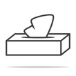 © FARBAI - Tissue box icon transparent vector isolated