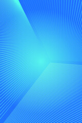 Poster - Blue line technology space sense business style texture background