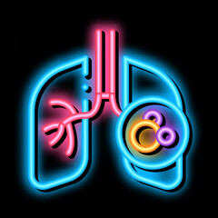 Poster - pumping air neon light sign vector. Glowing bright icon pumping air sign. transparent symbol illustration