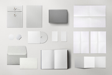 Corporate identity stationery product set