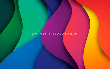 colorful fluid background dynamic textured geometric element. modern gradient light vector illustrat