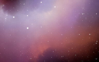 Wall Mural - space background with extrasolar nebula