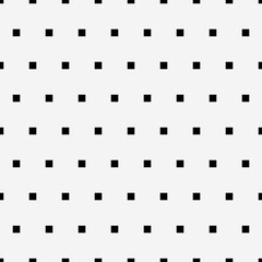 Poster - Small squares and white background. Vector seamless squares repeated pattern.