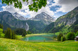 © schame87 - idyllic Lake Lauenensee with Wildhorn in spring, Bernese Alps, Switzerland