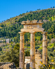 Canvas Print - Delfos Oracle, Peloponese, Greece