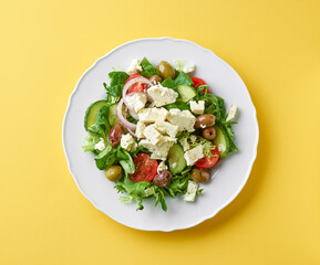 Poster - fresh vegetable salad