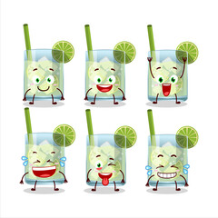 Sticker - Cartoon character of guaro with smile expression